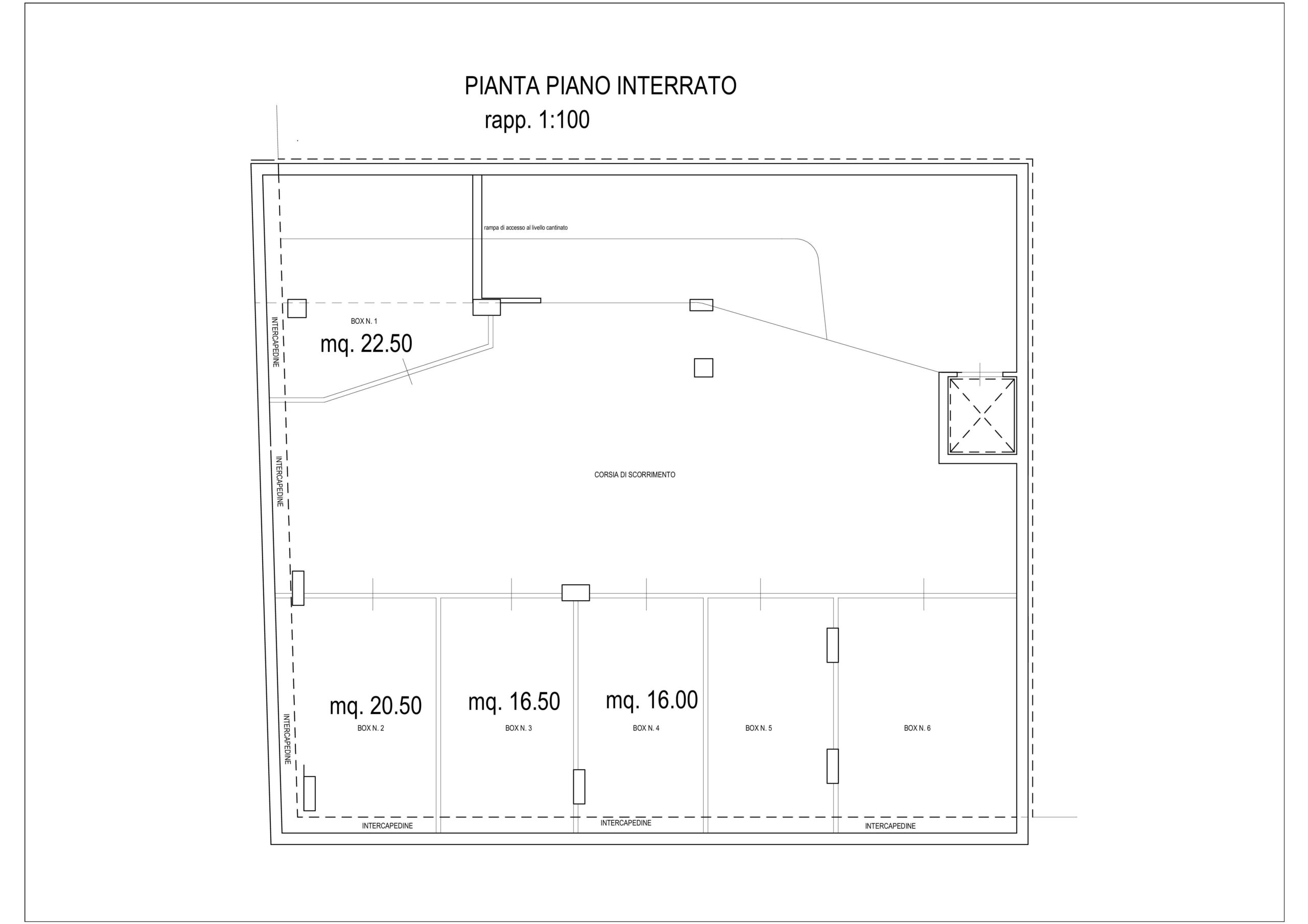 PLANIMETRIA BOX AUTO